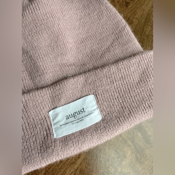 Mimi & August Beanie in Pale Rose - Picture 5 of 6